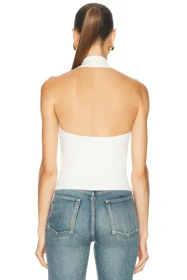 Simkhai Chloe Knit Halter Tank Top | Thumbnail 3 Simkhai Chloe Knit Halter Tank Top | Thumbnail 3