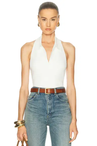 Simkhai Chloe Knit Halter Tank Top | Thumbnail 1 Simkhai Chloe Knit Halter Tank Top | Thumbnail 1