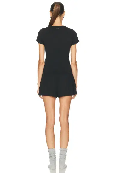Lunya Soft Modal Rib Tee Short Pajama Set | Thumbnail 3 Lunya Soft Modal Rib Tee Short Pajama Set | Thumbnail 3
