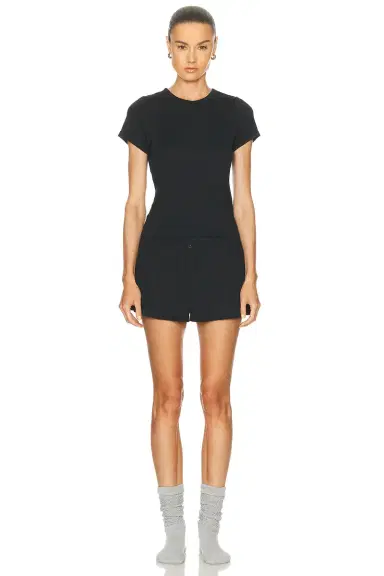 Lunya Soft Modal Rib Tee Short Pajama Set | Thumbnail 1 Lunya Soft Modal Rib Tee Short Pajama Set | Thumbnail 1