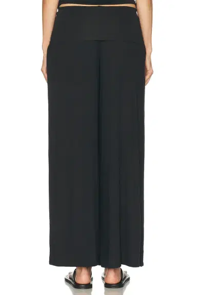 Lunya Soft Modal Rib Fold Over Pant | Thumbnail 4 Lunya Soft Modal Rib Fold Over Pant | Thumbnail 4