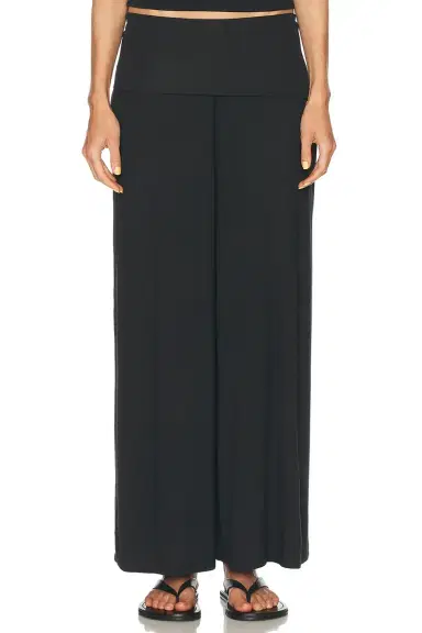 Lunya Soft Modal Rib Fold Over Pant | Thumbnail 1 Lunya Soft Modal Rib Fold Over Pant | Thumbnail 1
