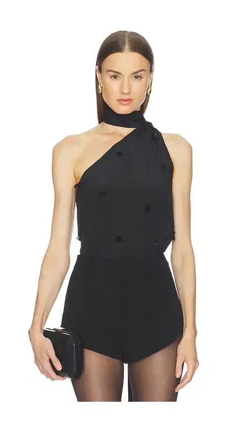 L'Academie Brynn Embellished Top