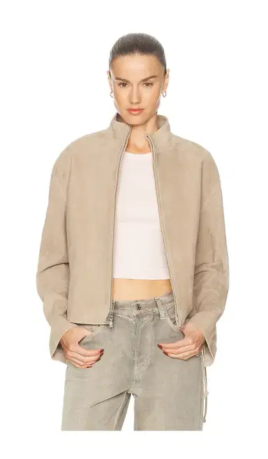 GRLFRND Annika Suede Lace Up Jacket | Thumbnail 2 GRLFRND Annika Suede Lace Up Jacket | Thumbnail 2