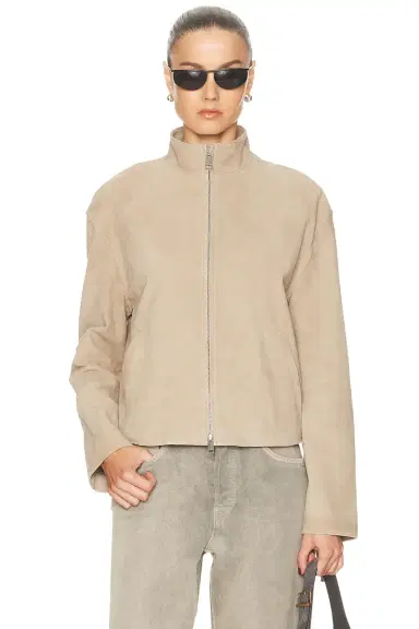 GRLFRND Annika Suede Lace Up Jacket | Thumbnail 4 GRLFRND Annika Suede Lace Up Jacket | Thumbnail 4