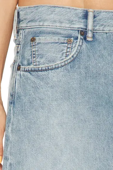 Acne Studios Pert Light Crow Wide Leg | Thumbnail 6 Acne Studios Pert Light Crow Wide Leg | Thumbnail 6