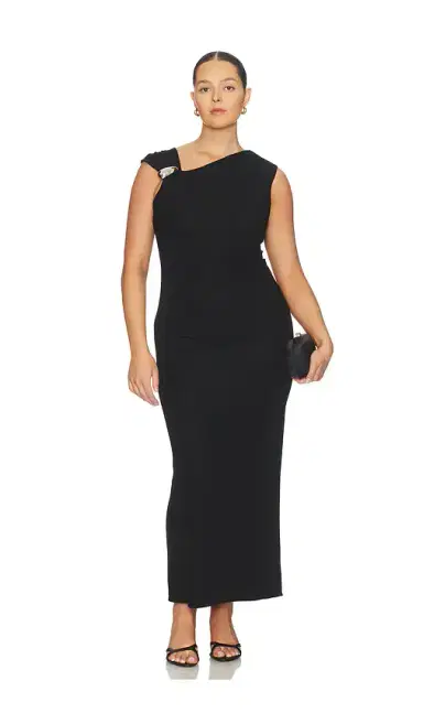 L'Academie Maeko Midi Dress | Thumbnail 2 L'Academie Maeko Midi Dress | Thumbnail 2