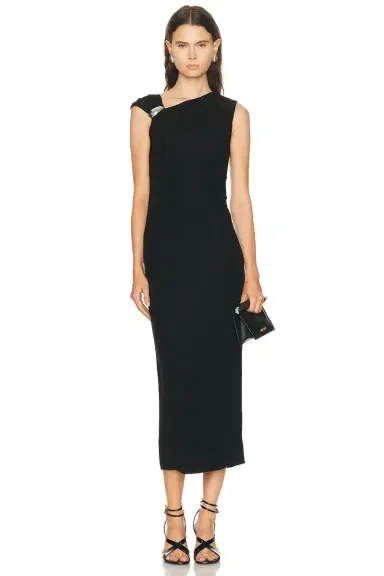 L'Academie Maeko Midi Dress | Thumbnail 3 L'Academie Maeko Midi Dress | Thumbnail 3