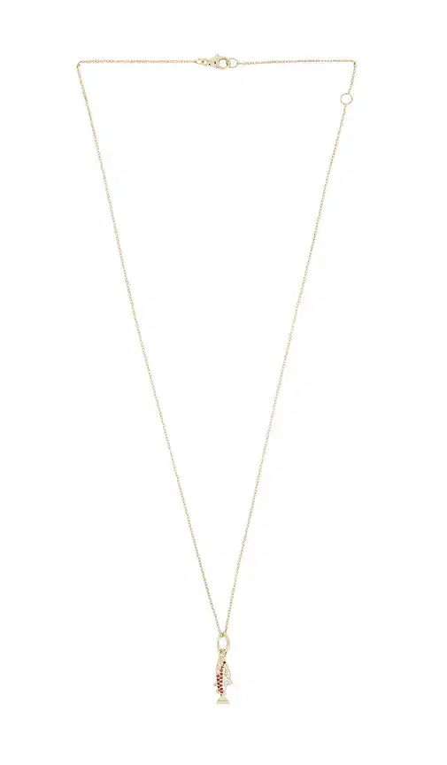 Gold Salmon Brunch Necklace