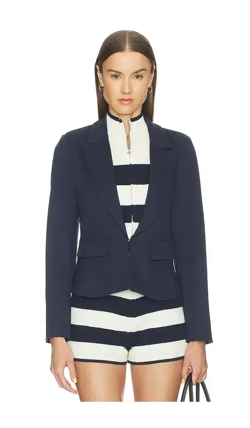 Chelsea Rugby Stripe Sweater Dickey Jacket