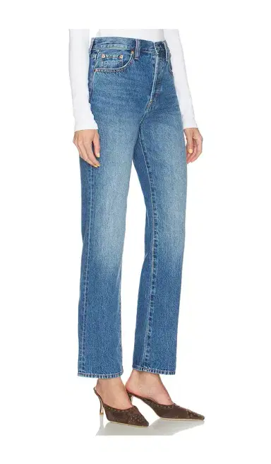 Pistola Cassie Super High Rise Straight Jeans | Thumbnail 2