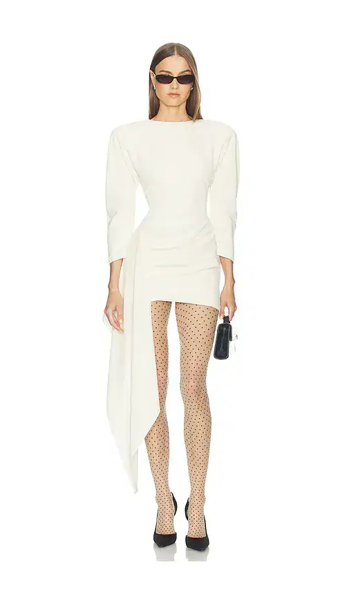 The Andamane Amanda Ruched Mini Dress