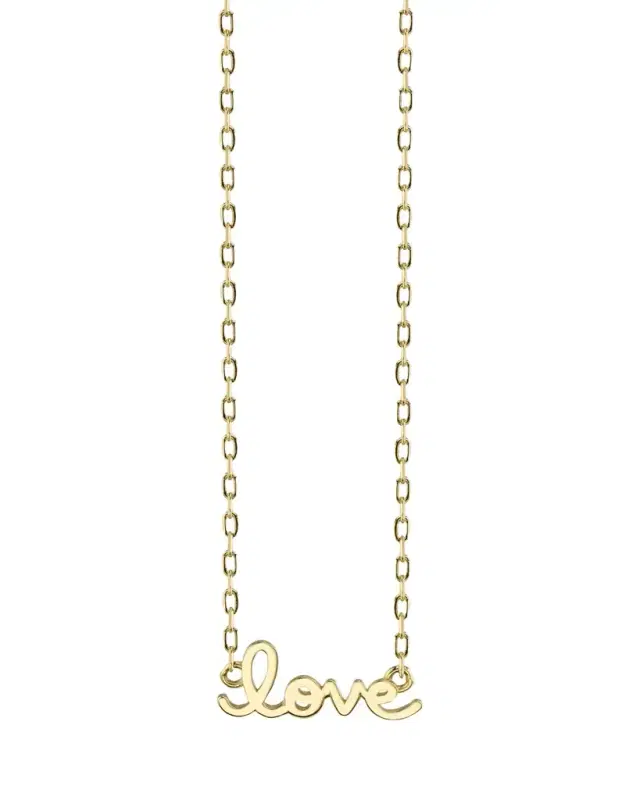 Sydney Evan Tiny Pure Love Necklace, 18"