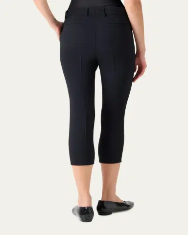 Akris Flavi Skinny-Leg Crop Trousers | Thumbnail 3