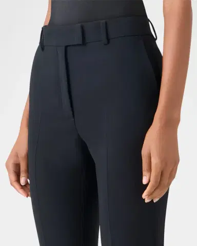 Akris Flavi Skinny-Leg Crop Trousers | Thumbnail 9