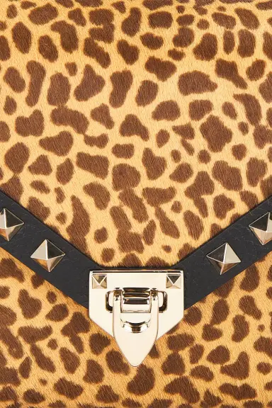 Valentino Garavani Rockstud Calf Hair Mini Bag | Thumbnail 8