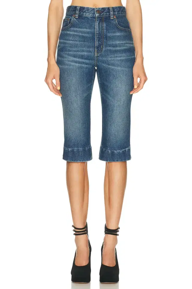 Denim Capri Pant