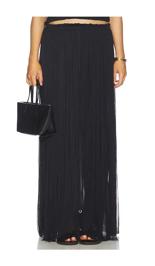 HANNE BLOCH Silk Tulle Skirt