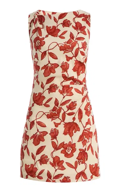 SIR. Chloe Linen-Blend Mini Dress | Thumbnail 1