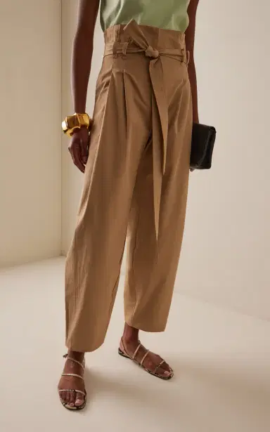 FRANÇOISE YMY Cotton Tapered Pants | Thumbnail 3 FRANÇOISE YMY Cotton Tapered Pants | Thumbnail 3