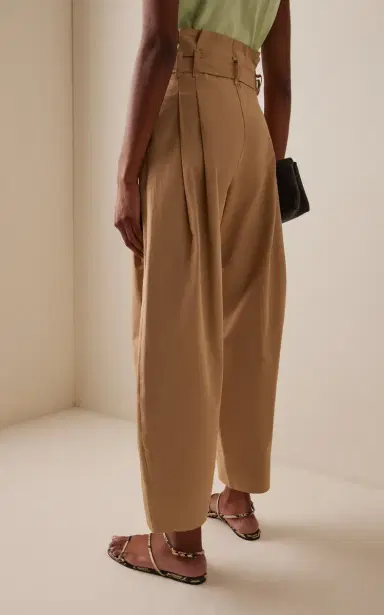 FRANÇOISE YMY Cotton Tapered Pants | Thumbnail 4 FRANÇOISE YMY Cotton Tapered Pants | Thumbnail 4