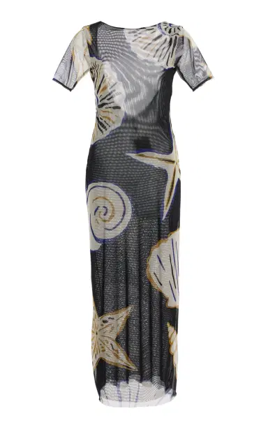 Cala de la Cruz Ava Stretch-Knit Midi Dress | Thumbnail 6 Cala de la Cruz Ava Stretch-Knit Midi Dress | Thumbnail 6