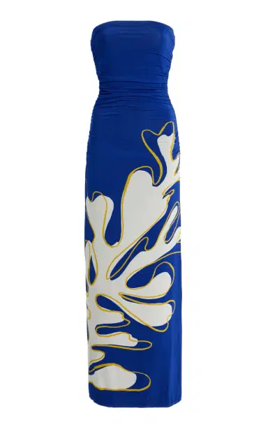Cala de la Cruz Daphne Stretch-Knit Maxi Dress | Thumbnail 3