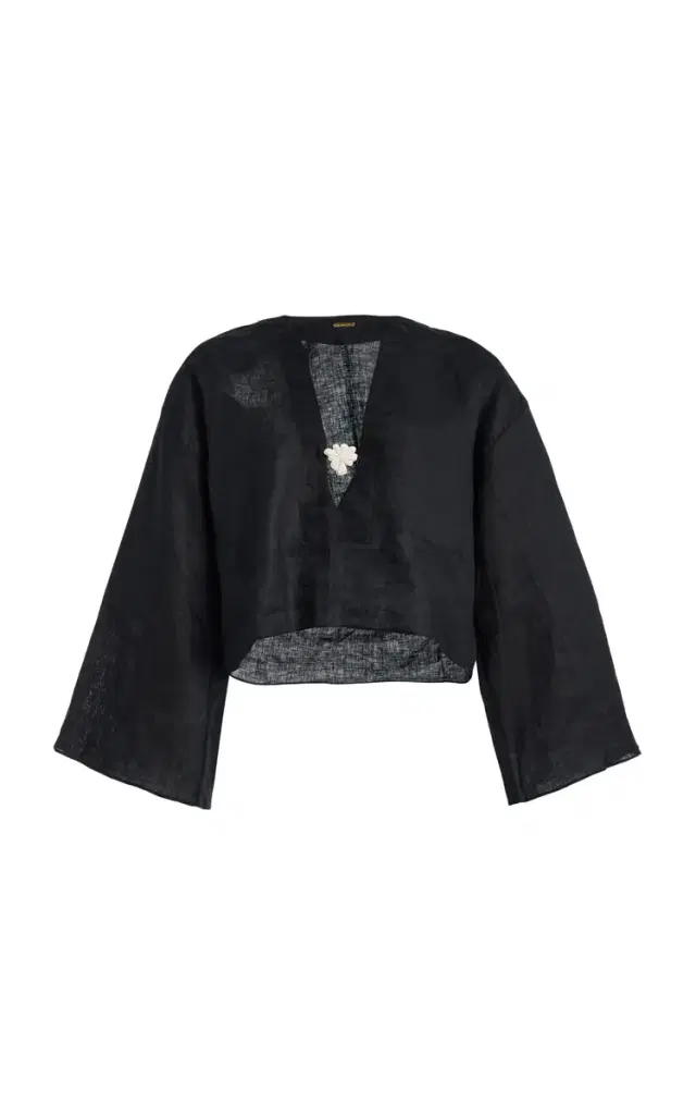 Sassari Linen Top