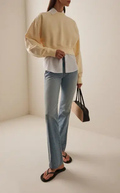 SLVRLAKE Jade Rigid High-Rise Slim Bootcut Jeans | Thumbnail 2