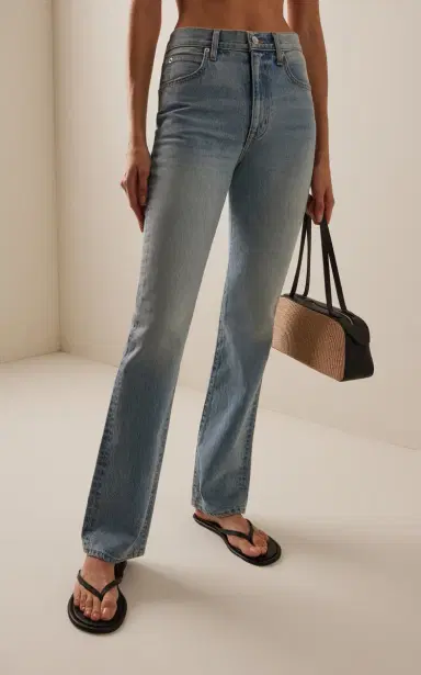 SLVRLAKE Jade Rigid High-Rise Slim Bootcut Jeans | Thumbnail 3
