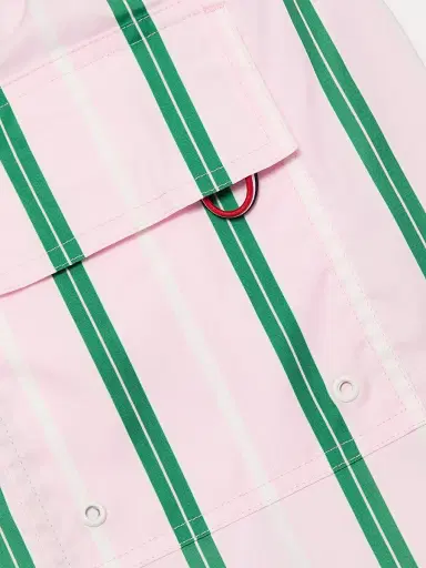 Thom Browne Men's Striped Drawstring Swim Shorts - Light Pink - Size XXL | Thumbnail 6 Thom Browne Men's Striped Drawstring Swim Shorts - Light Pink - Size XXL | Thumbnail 6