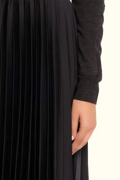 Jason Wu Collection CREPE SATIN PLEATED MIDI SKIRT | Thumbnail 4 Jason Wu Collection CREPE SATIN PLEATED MIDI SKIRT | Thumbnail 4