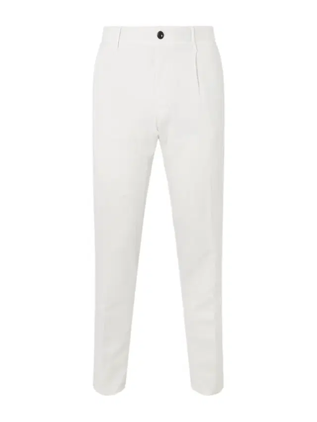 Tapered Pleated Stretch-Cotton and Linen-Blend Gabardine Trousers - Men