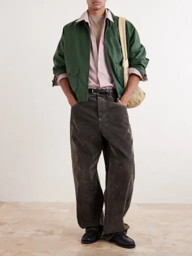 BODE Coach Waxed-Cotton Blouson Jacket - Men | Thumbnail 2 BODE Coach Waxed-Cotton Blouson Jacket - Men | Thumbnail 2