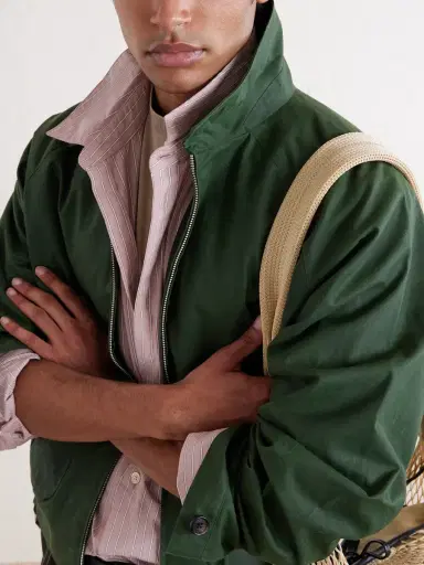 BODE Coach Waxed-Cotton Blouson Jacket - Men | Thumbnail 5 BODE Coach Waxed-Cotton Blouson Jacket - Men | Thumbnail 5