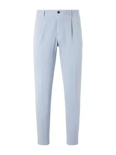 Slowear Tapered Pleated Cotton-Blend Gabardine Trousers - Men | Thumbnail 1