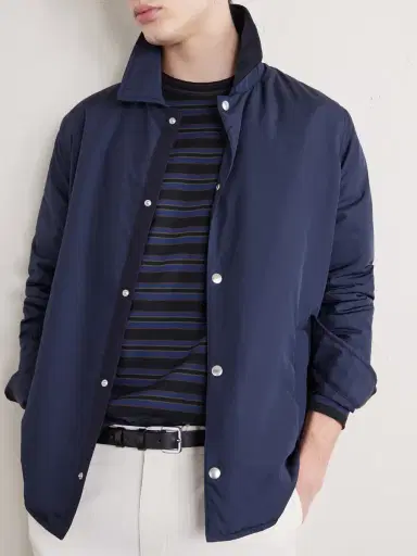 Slowear Padded Shell Overshirt - Men | Thumbnail 5 Slowear Padded Shell Overshirt - Men | Thumbnail 5