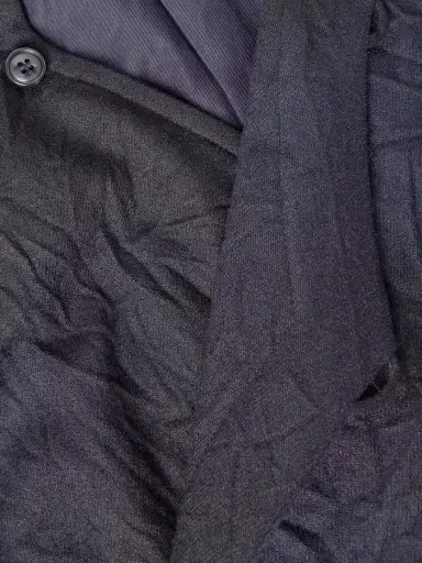 Blue Blue Japan Padded Crinkled Wool-Blend Jacket - Men | Thumbnail 5 Blue Blue Japan Padded Crinkled Wool-Blend Jacket - Men | Thumbnail 5