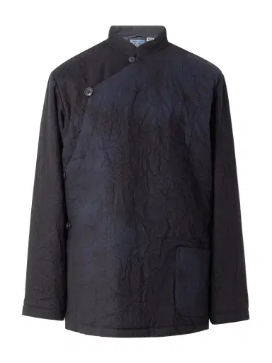 Blue Blue Japan Padded Crinkled Wool-Blend Jacket - Men | Thumbnail 1 Blue Blue Japan Padded Crinkled Wool-Blend Jacket - Men | Thumbnail 1