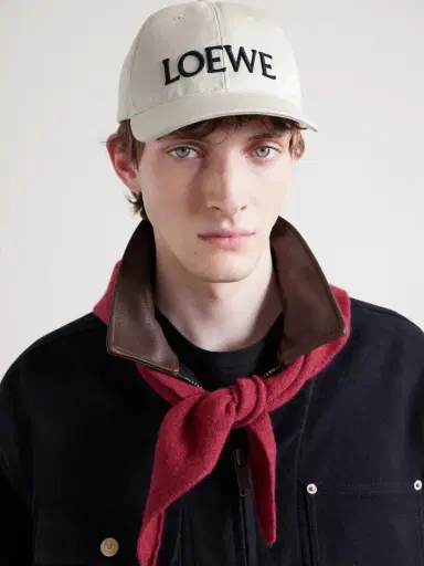 Loewe Louis Wain Logo-Embroidered Cotton-Twill Baseball Cap - Men | Thumbnail 2 Loewe Louis Wain Logo-Embroidered Cotton-Twill Baseball Cap - Men | Thumbnail 2