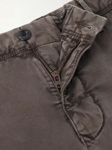 Slowear Slim-Fit Tapered Stretch-Cotton Gabardine Trousers - Men | Thumbnail 5