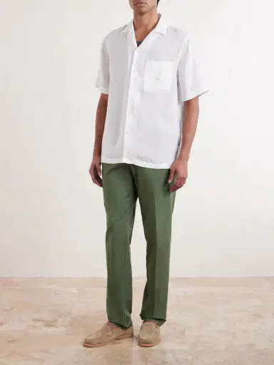 Altea Dumbo Tapered Cotton-Blend Gabardine Trousers - Men | Thumbnail 2 Altea Dumbo Tapered Cotton-Blend Gabardine Trousers - Men | Thumbnail 2