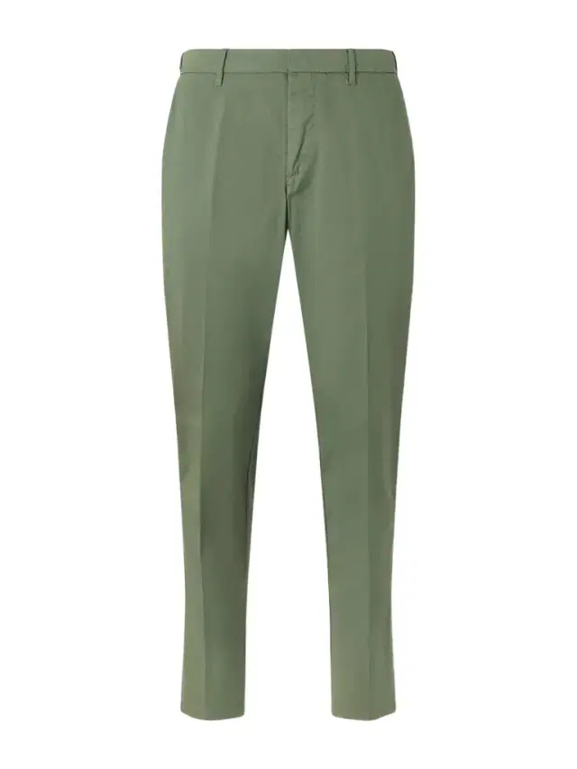 Dumbo Tapered Cotton-Blend Gabardine Trousers - Men