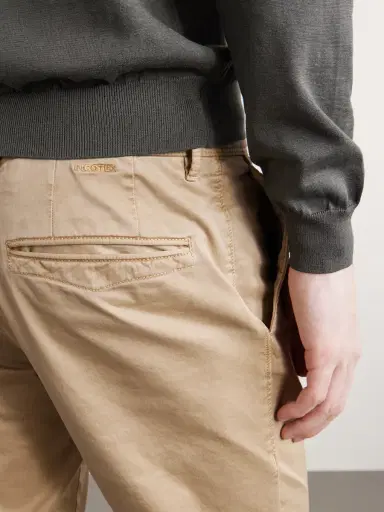 Slowear Slim-Fit Tapered Stretch-Cotton Gabardine Trousers - Men | Thumbnail 6