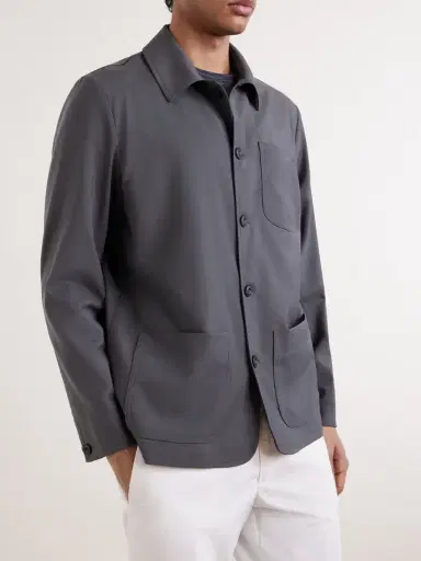 Altea Constantin Virgin Wool Overshirt - Men | Thumbnail 3 Altea Constantin Virgin Wool Overshirt - Men | Thumbnail 3