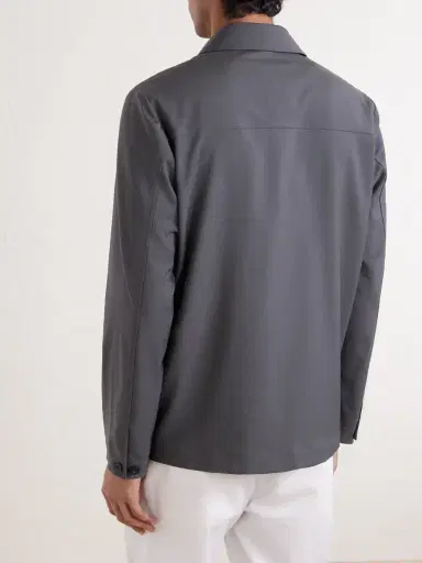 Altea Constantin Virgin Wool Overshirt - Men | Thumbnail 4 Altea Constantin Virgin Wool Overshirt - Men | Thumbnail 4