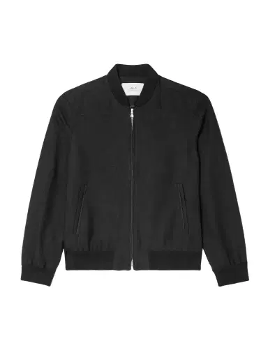 MR P. Linen and Cotton-Blend Bomber Jacket - Men | Thumbnail 1 MR P. Linen and Cotton-Blend Bomber Jacket - Men | Thumbnail 1