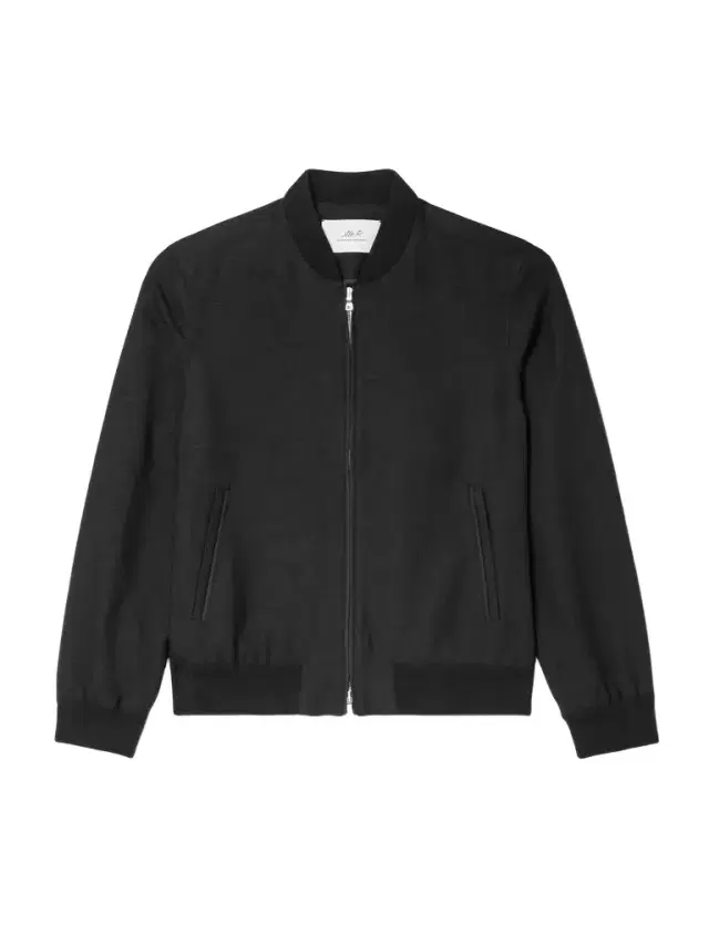 MR P. Linen and Cotton-Blend Bomber Jacket - Men