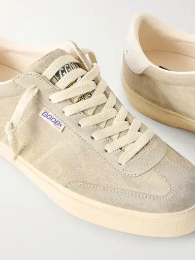 Golden Goose Soul Star Leather-Trimmed Suede Sneakers - Men | Thumbnail 5