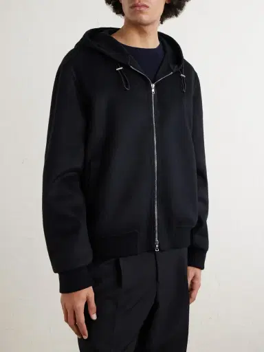 MR P. Double-Faced Wool and Cashmere-Blend Hooded Jacket - Men | Thumbnail 3 MR P. Double-Faced Wool and Cashmere-Blend Hooded Jacket - Men | Thumbnail 3